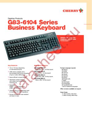 G83-6104LUNEU2 datasheet  